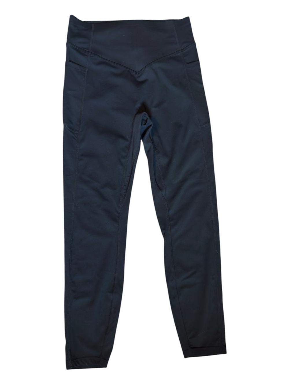 High-Waist Black Active Leggings with Butt Cinch and Butt Lift